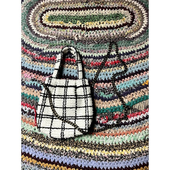 Kooreloo Mini Book Tote Paloma Black & White NWOT - Picture 4 of 7